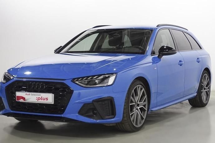 Azul Usado 2022 Audi A4 S-Line Familiar | 33.900 € (Precio justo) - Imagen 1/4