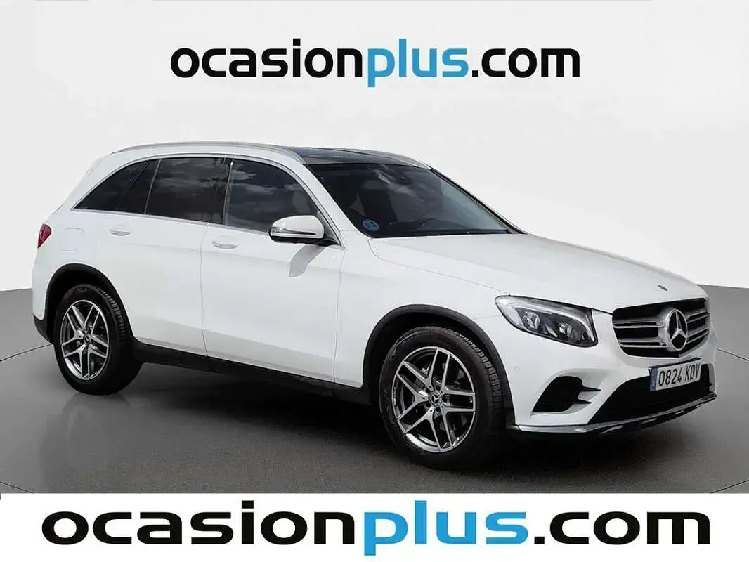 Usado Mercedes GLC220 170 CV (125 kW) 2017 Blanco SUV
