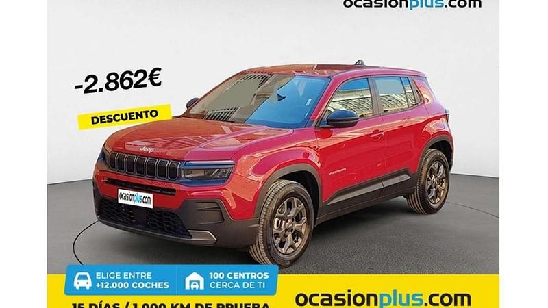 Rojo Nuevo 2025 Jeep Avenger Longitude SUV | 18.861 € (Precio justo) - Imagen 1/4