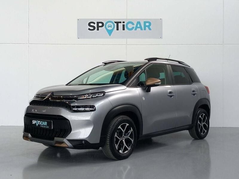 Gris Usado 2023 Citroën C3 Aircross PureTech SUV | 16.900 € (Un poco caro) - Imagen 1/4