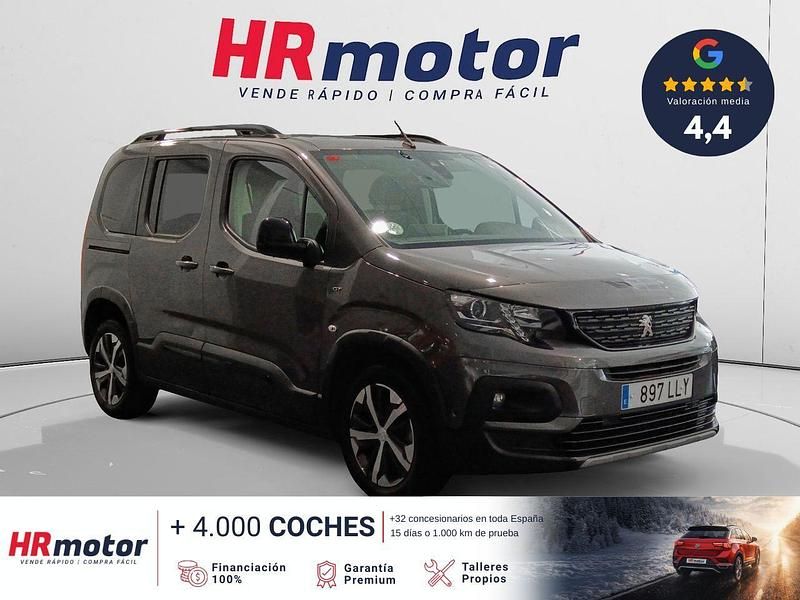 Usado Peugeot Rifter GT 131 CV (96 kW) 2021 Beige Monovolumen