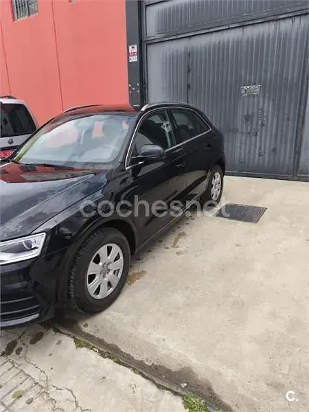 Usado Audi Q3 150 CV (110 kW) 2016 Negro SUV
