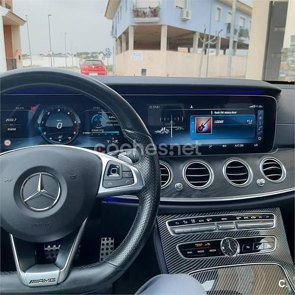 Usado Mercedes E350 258 CV (189 kW) 2016 Gris / plata Berlina