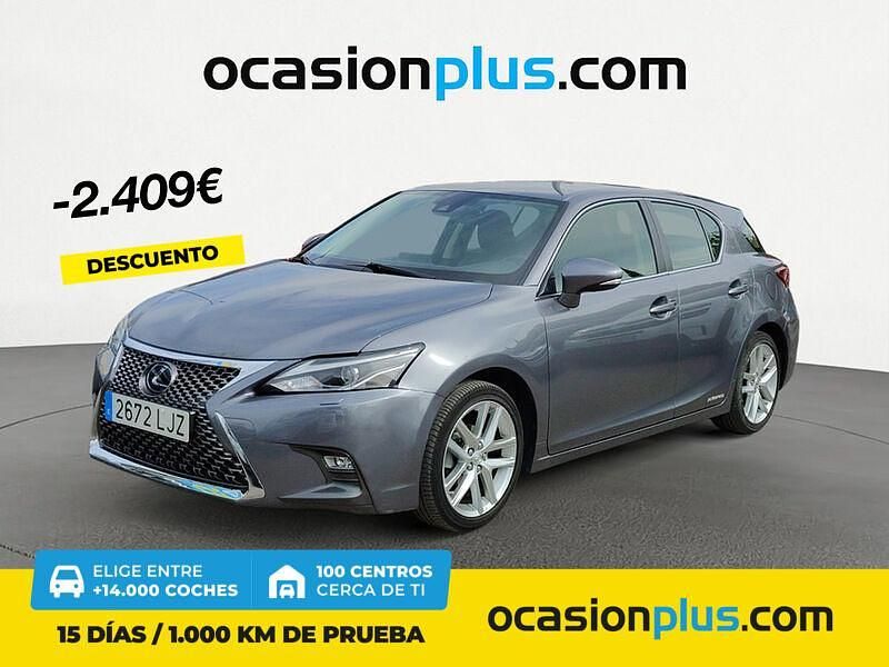 Gris Usado 2020 Lexus CT200h Executive Line | 21.099 € (Precio justo) - Imagen 1/4