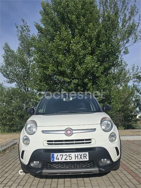 Blanco Usado 2014 Fiat 500L Trekking Monovolumen | 10.500 € (Precio justo) - Imagen 1/4