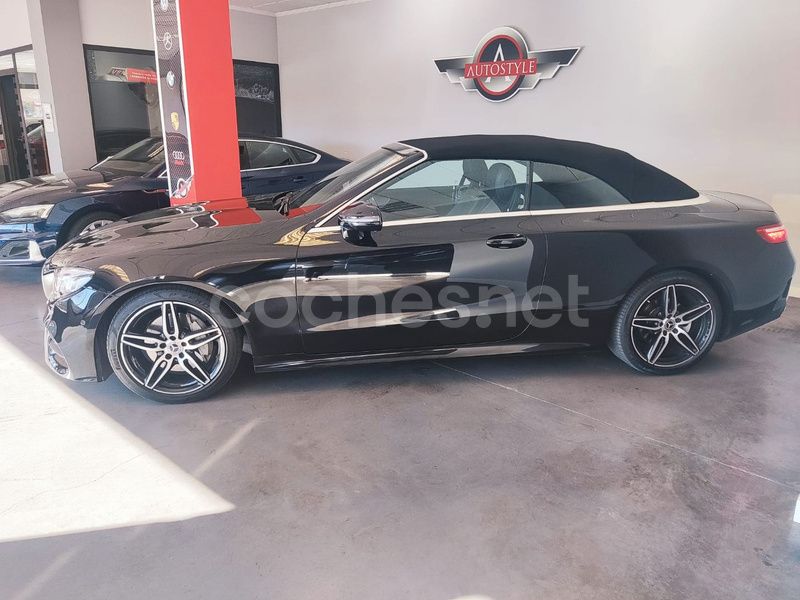 Usado Mercedes E220 194 CV (142 kW) 2018 Negro Descapotable