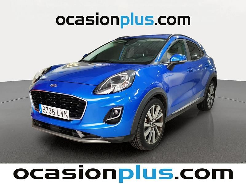 Usado Ford Puma Titanium X 125 CV (91 kW) 2021 Azul Utilitario