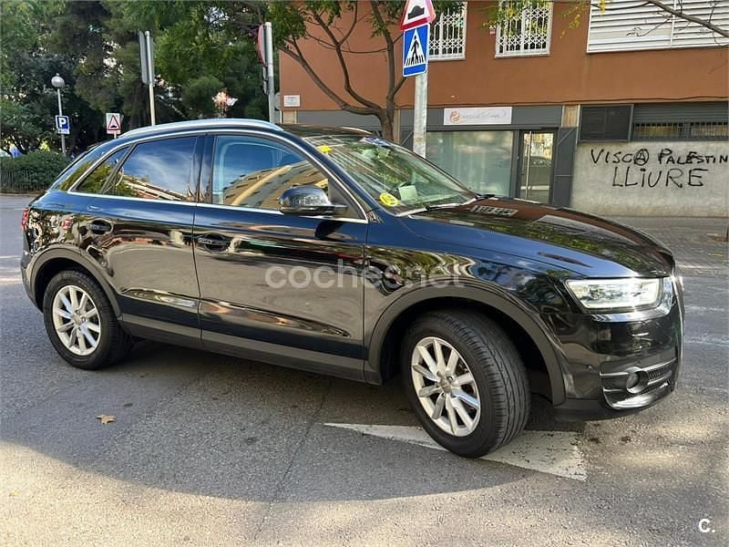 Usado Audi Q3 140 CV (102 kW) 2014 Negro SUV