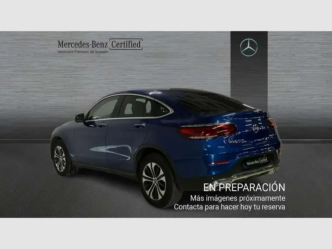 Usado Mercedes GLC300 258 CV (189 kW) 2022 Azul Coupe