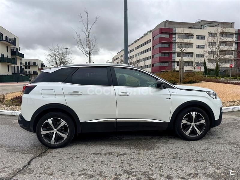 Usado Peugeot 3008 GT-line 130 CV (95 kW) 2018 Blanco SUV