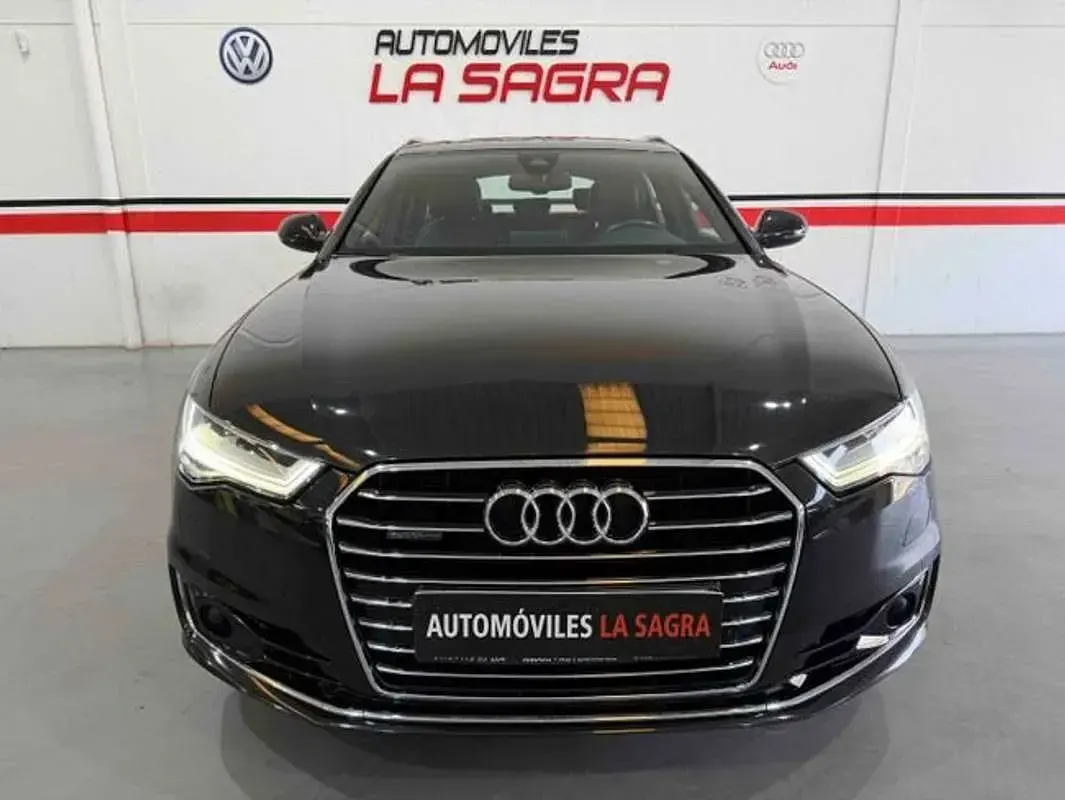 Usado Audi A6 Advanced 272 CV (200 kW) 2015 Negro Familiar