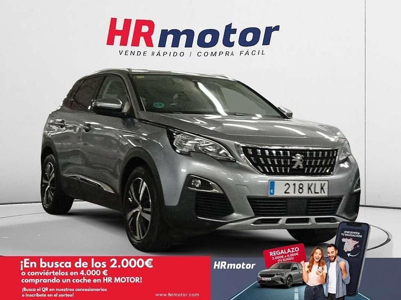 Gris Usado 2018 Peugeot 3008 Allure SUV | 11.690 € (Buen precio) - Imagen 1/4