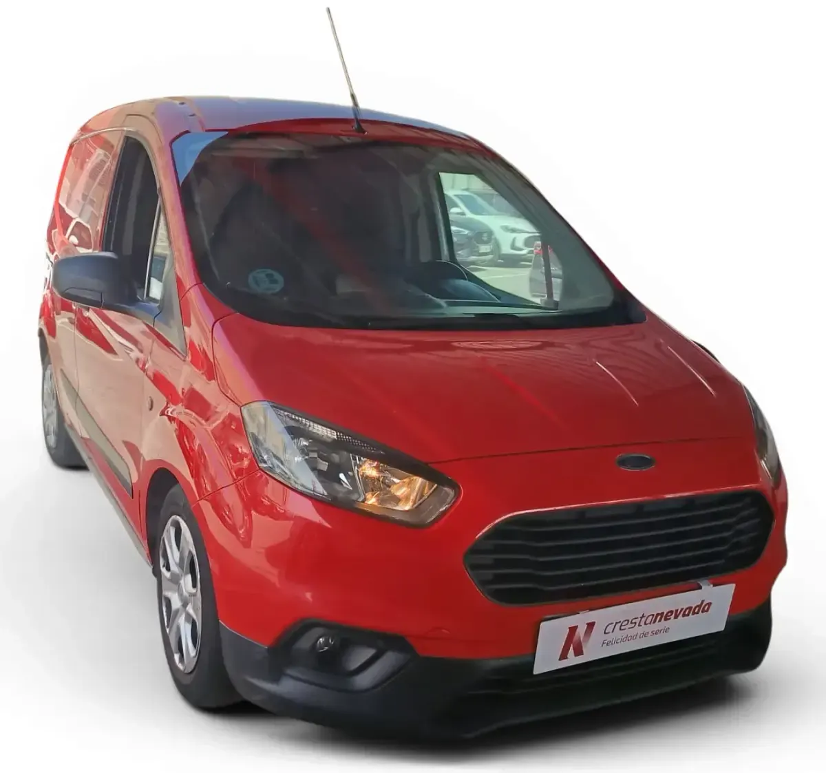 Usado Ford Transit Trend 75 CV (55 kW) 2021 Rojo Van