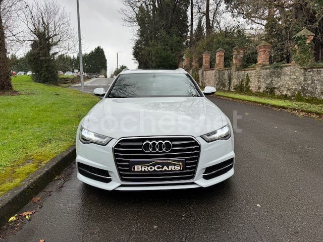 Usado Audi A6 S-Line 218 CV (160 kW) 2016 Blanco Familiar