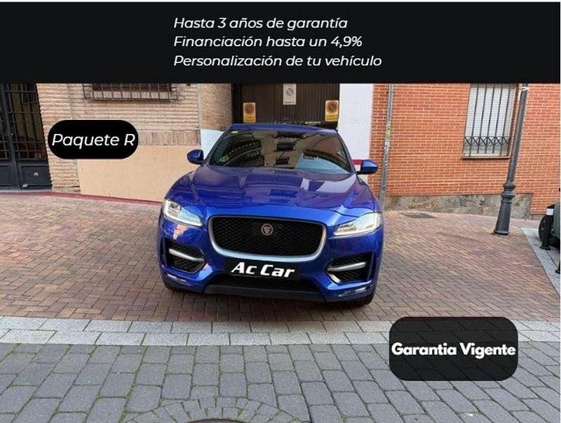 Usado Jaguar F-Pace R-Dynamic 250 CV (183 kW) 2020 Azul SUV