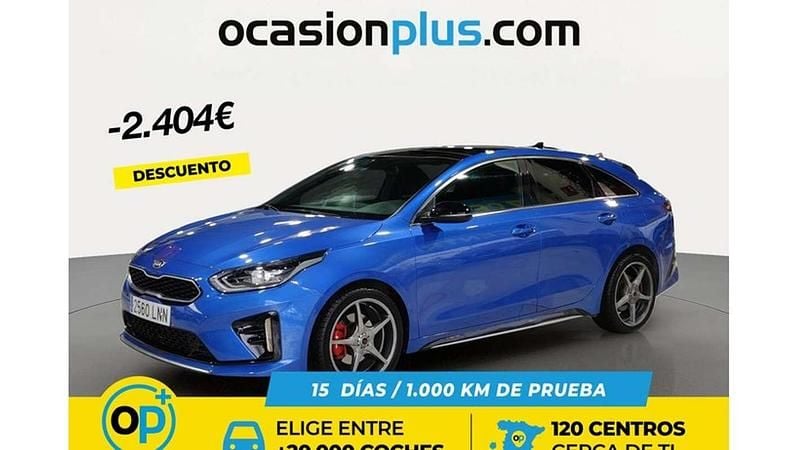 Usado Kia ProCeed GT-Line 160 CV (117 kW) 2021 Azul Utilitario
