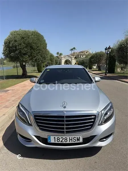 Usado Mercedes S350 258 CV (189 kW) 2013 Gris / plata Berlina