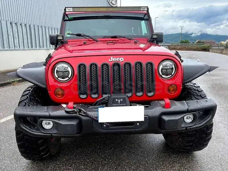 Usado Jeep Wrangler Rubicon 177 CV (130 kW) 2008 Rojo SUV
