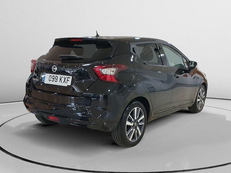 Usado Nissan Micra Acenta 101 CV (74 kW) 2019 Negro Utilitario
