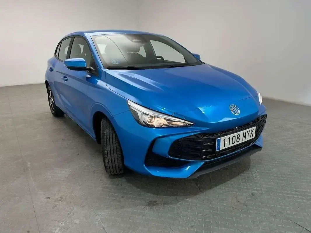 Usado MG MG3 Comfort 194 CV (142 kW) 2025 Azul Utilitario