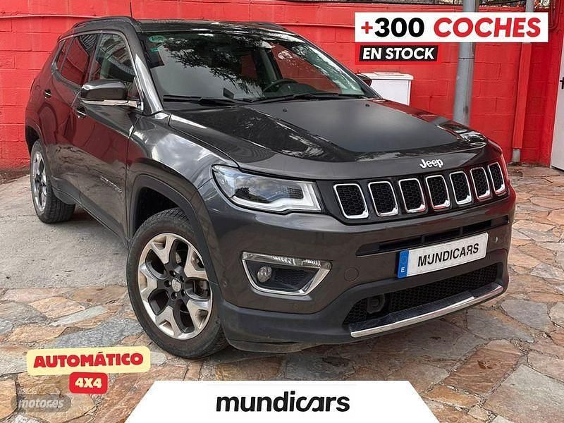 Gris Usado 2019 Jeep Compass Limited SUV | 20.890 € (Precio justo) - Imagen 1/4