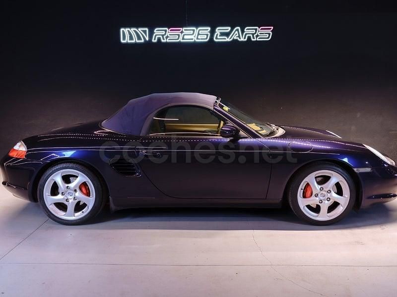 Usado Porsche Boxster S 260 CV (191 kW) 2004 Azul Descapotable