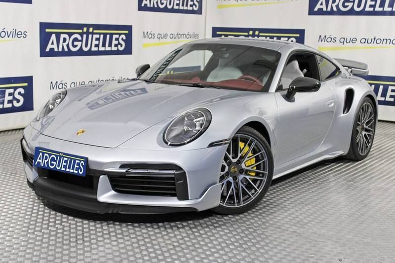 Gris / plata Usado 2021 Porsche 911 Turbo S Coupe | 236.500 € (Super precio) - Imagen 1/4