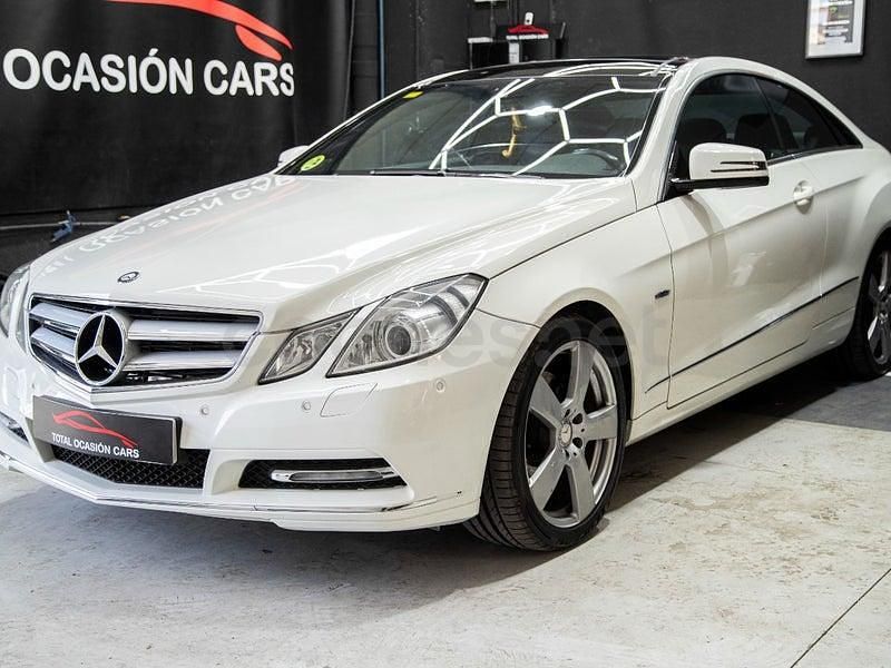 Usado Mercedes E350 Elegance 265 CV (194 kW) 2012 Blanco Coupe