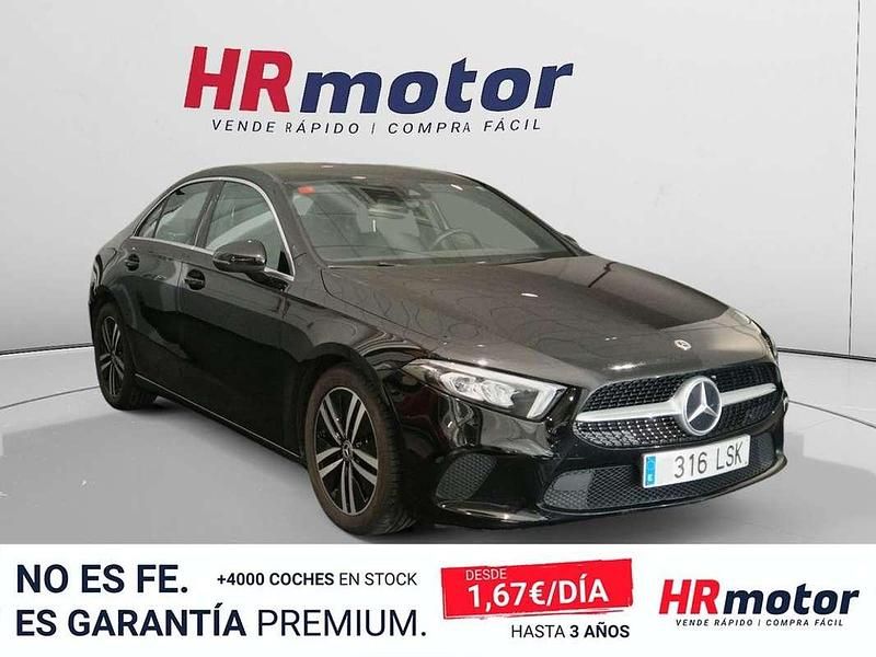 Usado Mercedes A200 165 CV (121 kW) 2021 Negro Berlina