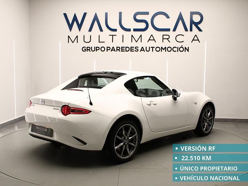 Blanco Usado 2022 Mazda MX5 Inclusive Descapotable | 34.500 € (Caro) - Imagen 1/4