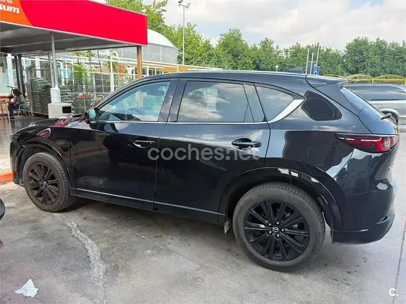 Usado Mazda CX-5 Homura-Line 194 CV (142 kW) 2024 Negro SUV