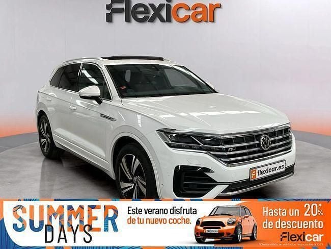Blanco Usado 2019 VW Touareg R-line SUV | 40.490 € (Precio justo) - Imagen 1/4