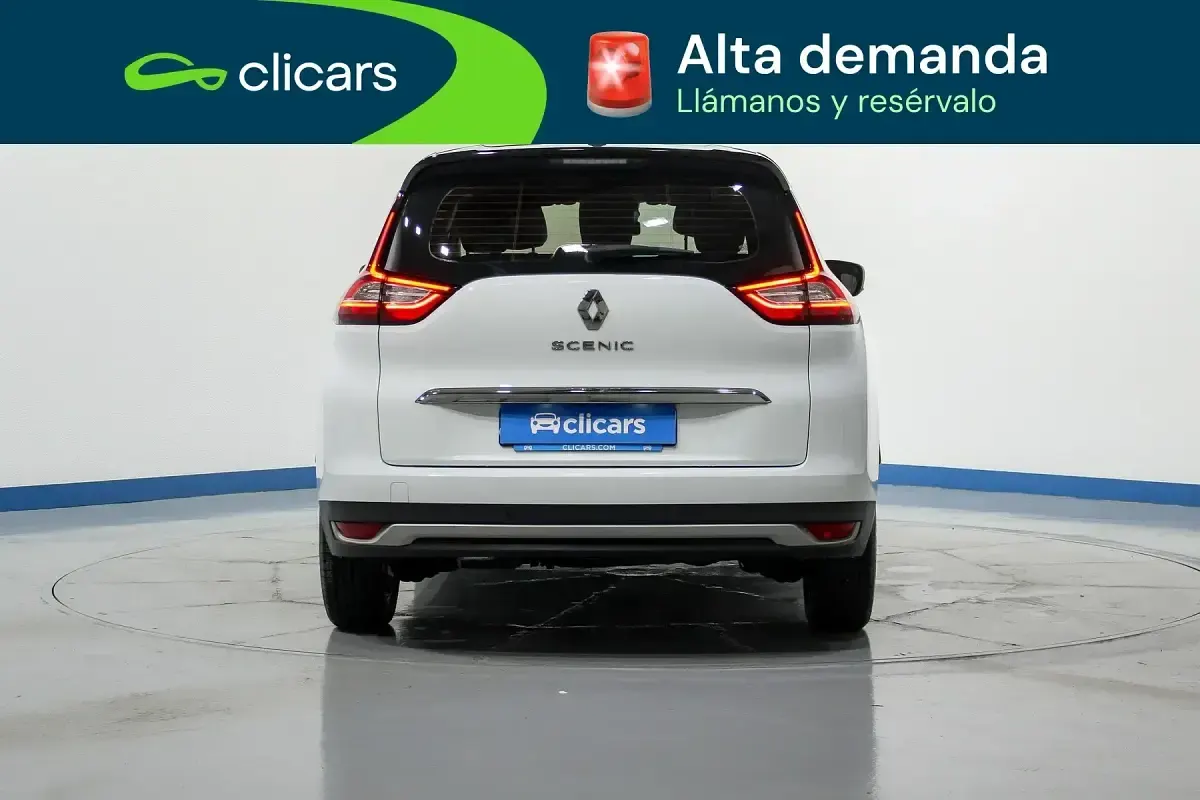 Usado Renault Grand Scénic IV Zen 150 CV (110 kW) 2019 Blanco Monovolumen