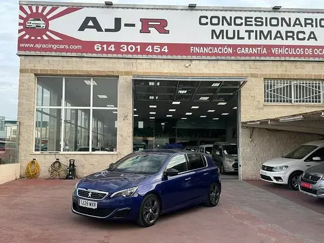 Usado Peugeot 308 GTi 181 CV (133 kW) 2015 Azul Berlina