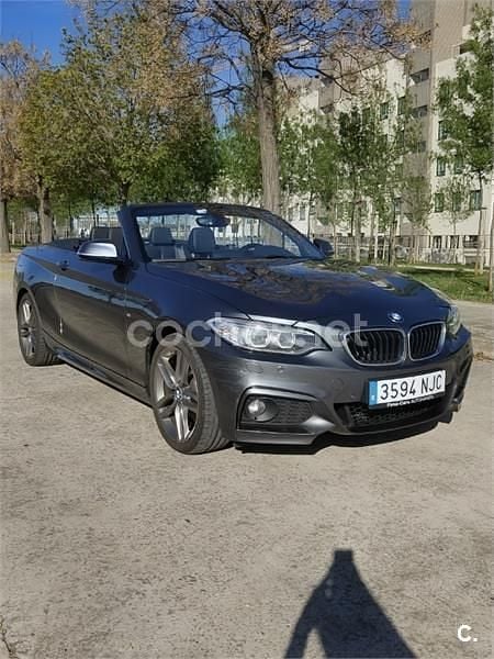 Usado BMW 220 Shadowline 190 CV (139 kW) 2015 Gris / plata Descapotable