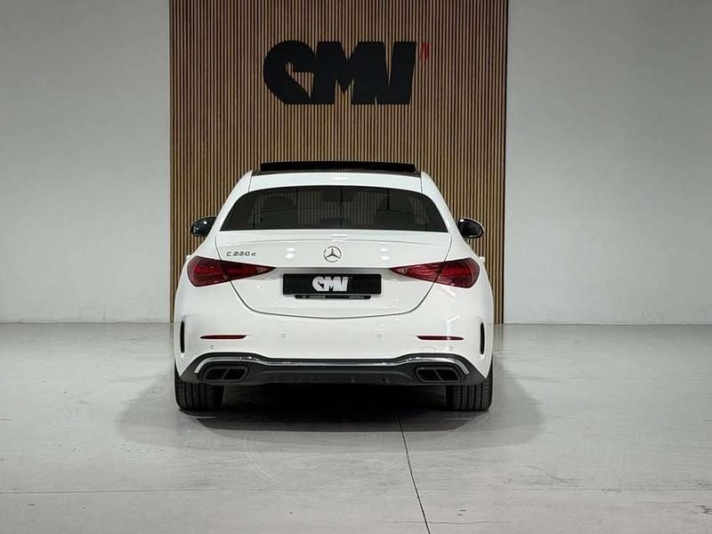 Usado Mercedes C220 200 CV (147 kW) 2021 Blanco Berlina