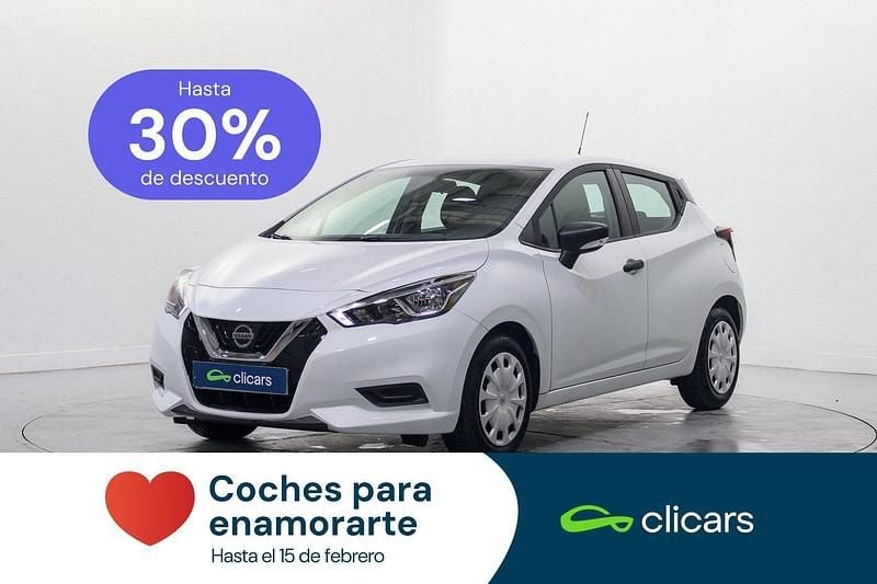 Usado Nissan Micra S 90 CV (66 kW) 2017 Blanco Utilitario
