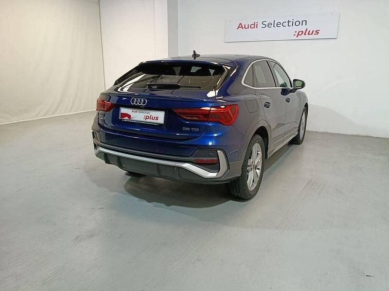 Usado Audi Q3 Sportback S-Line 150 CV (110 kW) 2021 Azul SUV