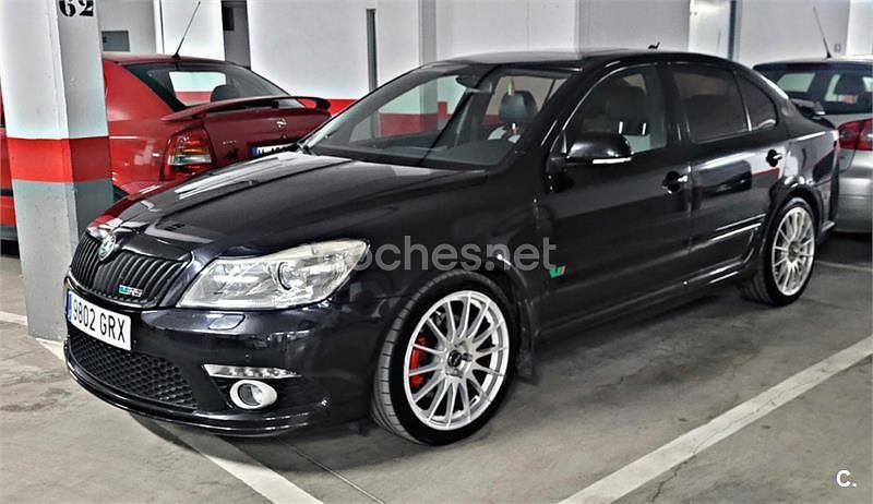 Usado Skoda Octavia RS 170 CV (125 kW) 2009 Negro Berlina
