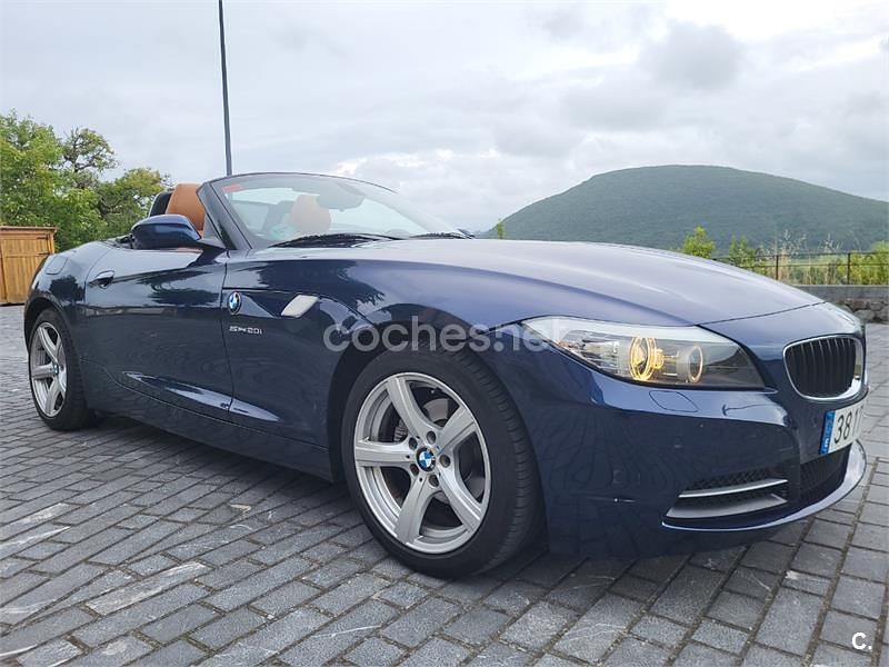 Usado BMW Z4 184 HP (135 kW) 2013 Azul Cabrios