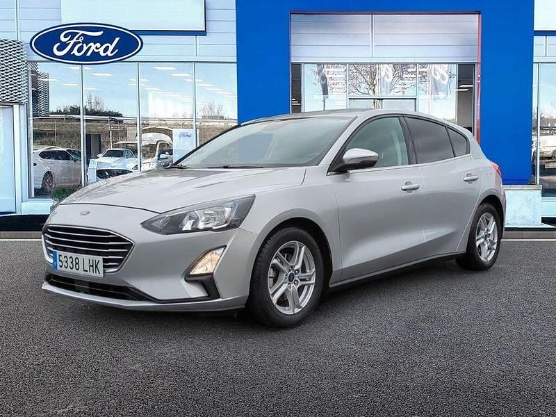 Gris Usado 2020 Ford Focus Trend+ Berlina | 17.900 € (Un poco caro) - Imagen 1/4