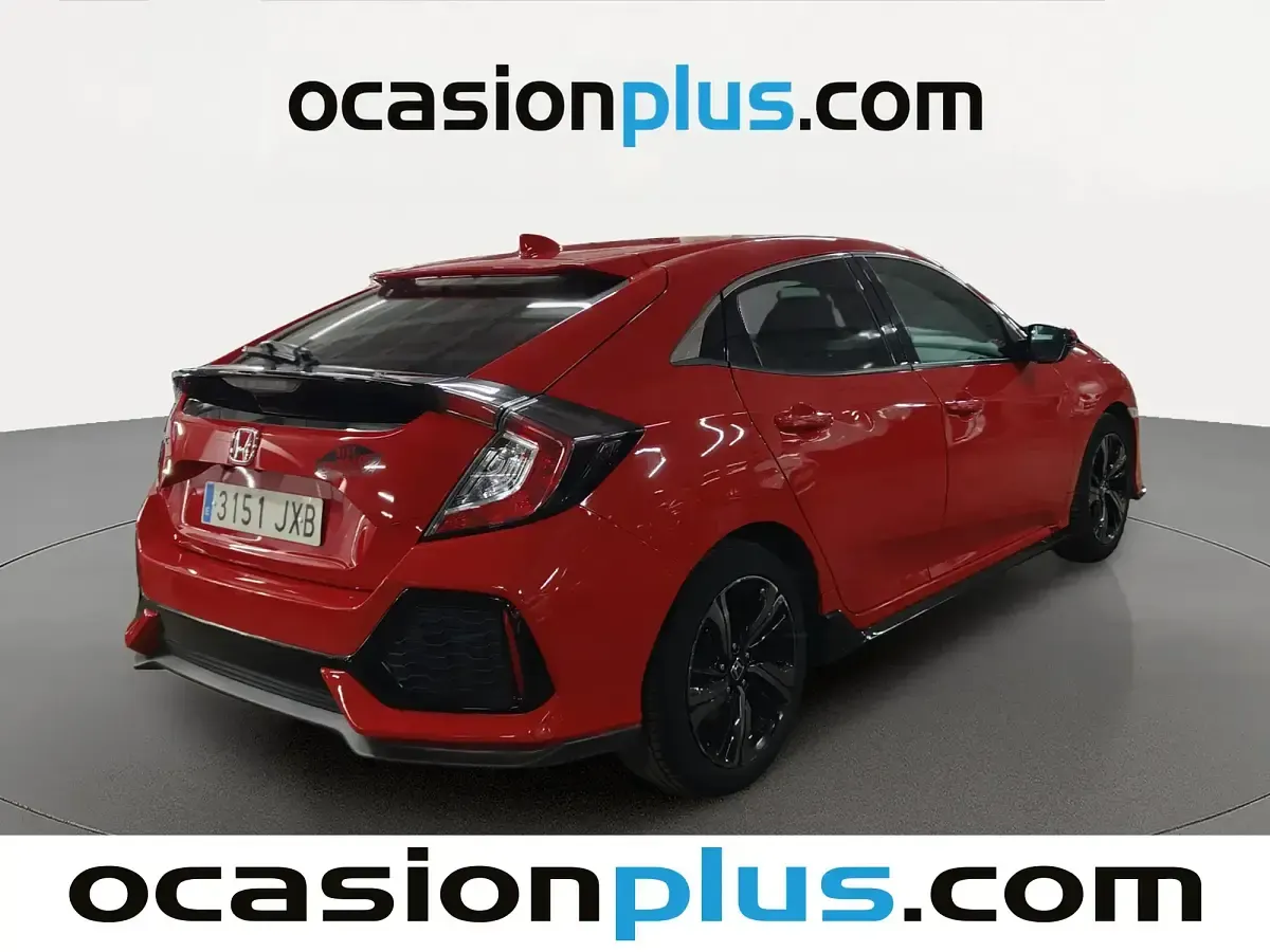 Usado Honda Civic Elegance 129 CV (94 kW) 2017 Rojo Berlina