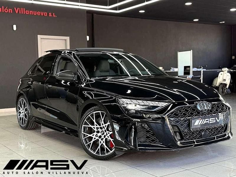 Negro Usado 2025 Audi RS3 Sportback Premium Utilitario | 69.900 € (Super precio) - Imagen 1/4