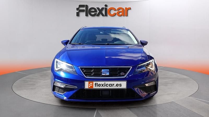 Usado Seat Leon ST 190 CV (139 kW) 2019 Azul Familiar