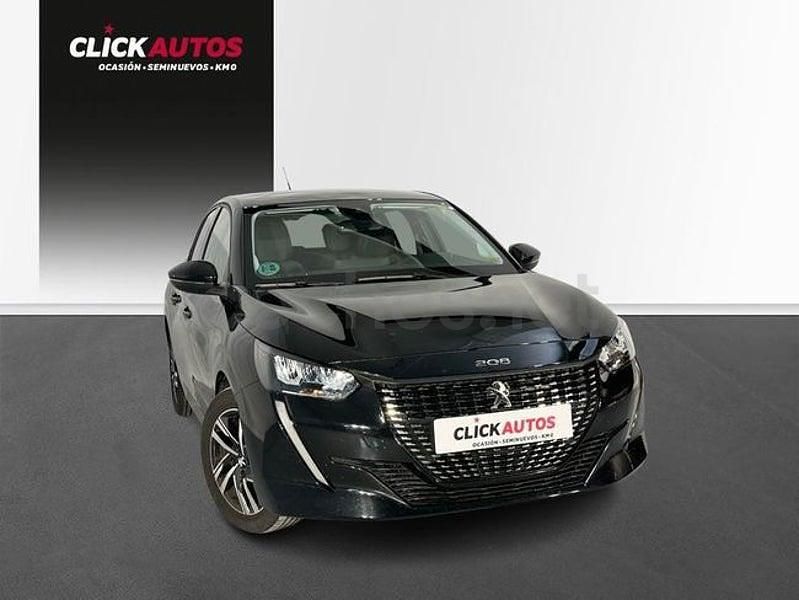 Usado Peugeot 208 Allure 100 CV (73 kW) 2022 Negro Utilitario