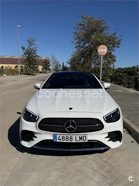 Usado Mercedes E220 194 CV (142 kW) 2021 Blanco Coupe