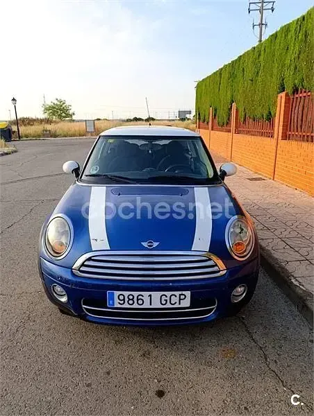 Usado Mini Cooper D 110 CV (80 kW) 2008 Azul Utilitario