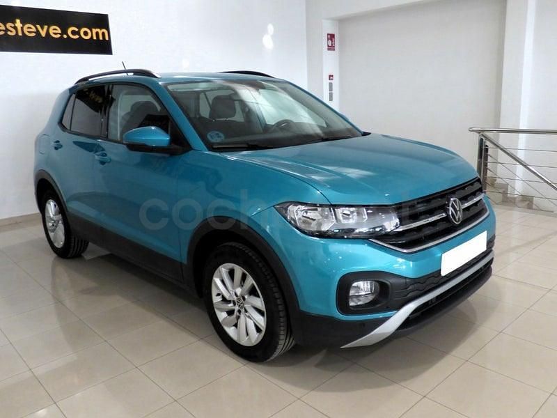 Usado VW T-Cross Advance 110 CV (80 kW) 2023 Verde SUV