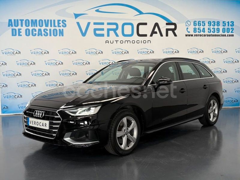 Negro Usado 2020 Audi A4 Advanced Plus Familiar | 25.900 € (Un poco caro) - Imagen 1/4