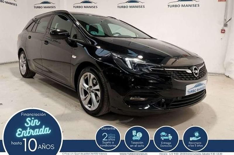 Negro Usado 2021 Opel Astra Ultimate Familiar | 8990 € (Buen precio) - Imagen 1/4